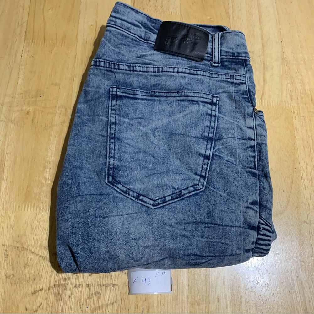Denim & Rivets‎ Brand Jeans Mens Pants Acid Wash Distressed 34 x 31